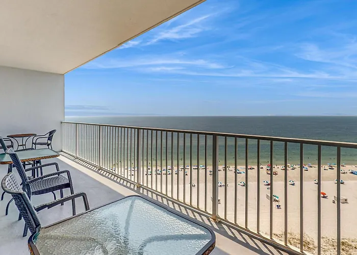 Holiday home Cozy Gulf Front W Private Balcony Shared Pool Hot Tub & Access Gulf Shores