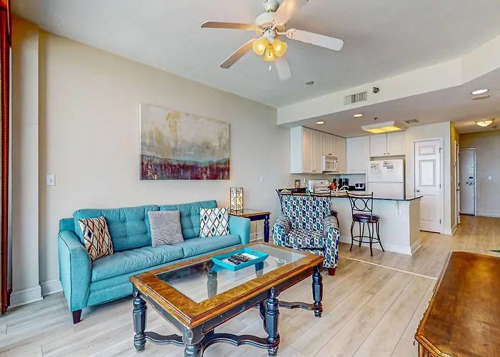 Cozy Gulf Front W Private Balcony Shared Pool Hot Tub & Access Holiday home Gulf Shores