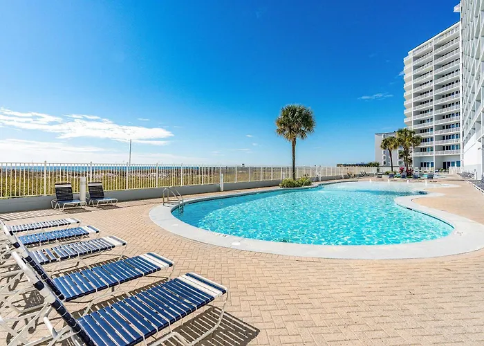 Holiday home Cozy Gulf Front W Private Balcony Shared Pool Hot Tub & Access Gulf Shores